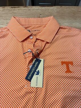 Onward Reserve Performance Polo Tennessee Vols Volunteers  M BNWT Golf Rare C98